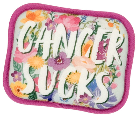 Cancer Sucks Scream Pouf