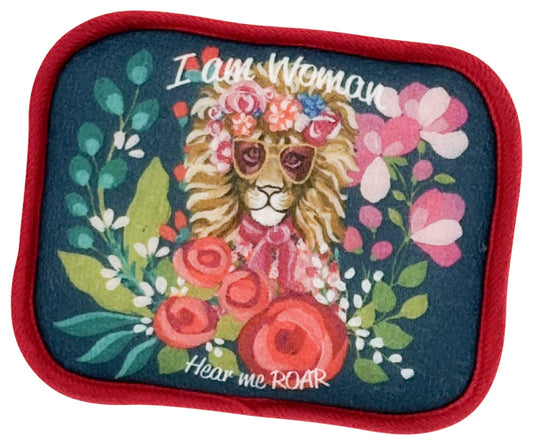 Hear Me Roar Scream Pouf