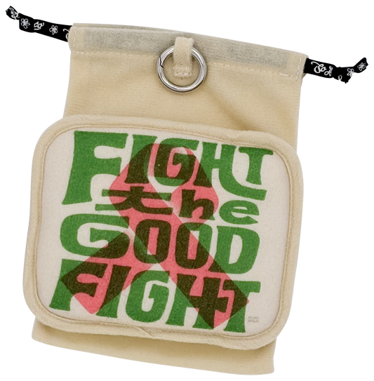 Breast Cancer Scream Pouf – emotional release scream pouf by Get So Loco