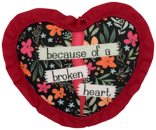 Broken Heart Scream Pillow – stress relief scream pillow by Get So Loco