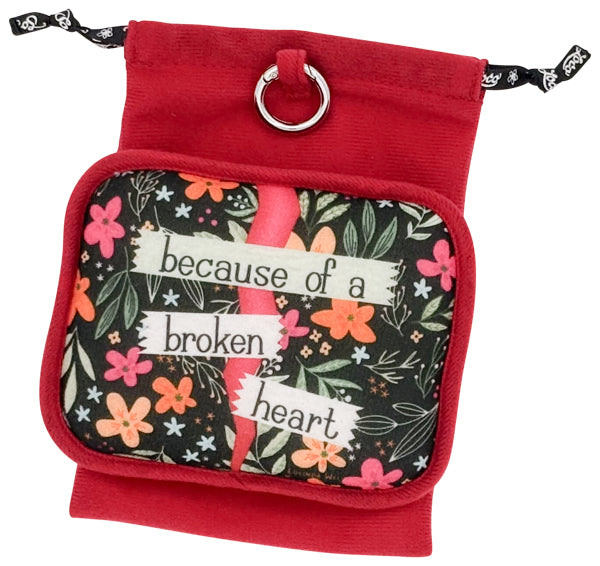 Broken Heart Scream Pouf – stress relief scream pouf by Get So Loco