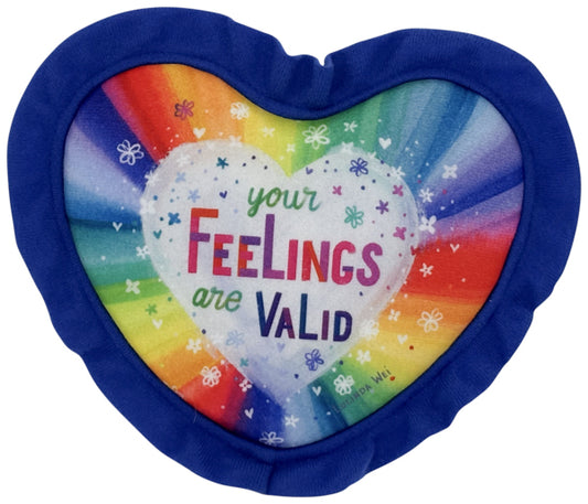 Feelings Are Valid Scream Pillow – emotional support scream pillow by Get So Loco