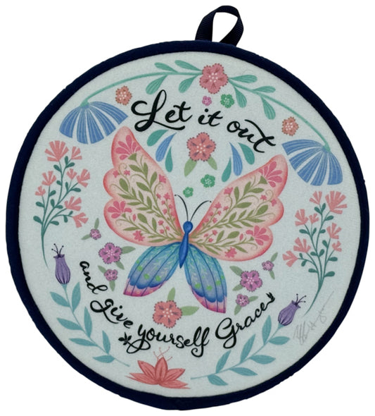 Give Yourself Grace Scream Pillow – emotional support scream pillow by Get So Loco