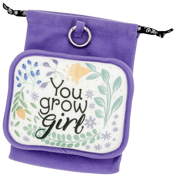 Grow Girl Scream Pouf – emotional support scream pouf by Get So Loco