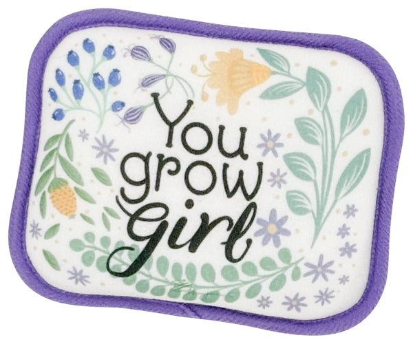 Grow Girl Scream Pouf