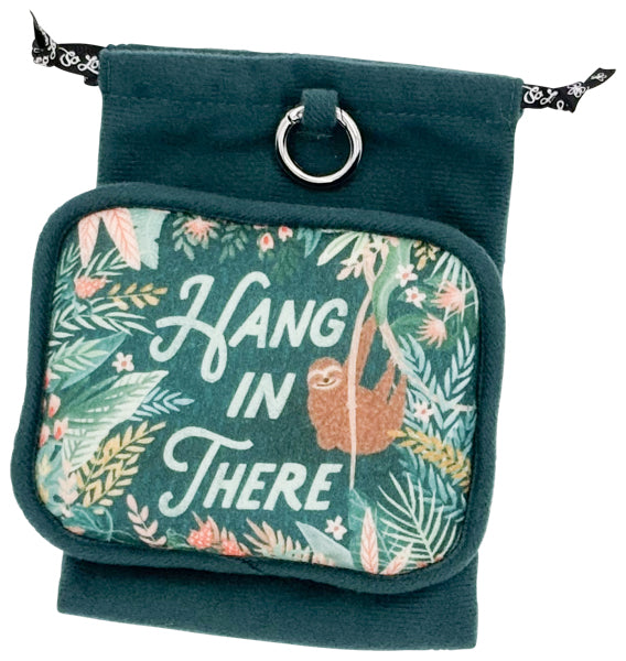 Hang In There Scream Pouf – emotional support scream pouf by Get So Loco