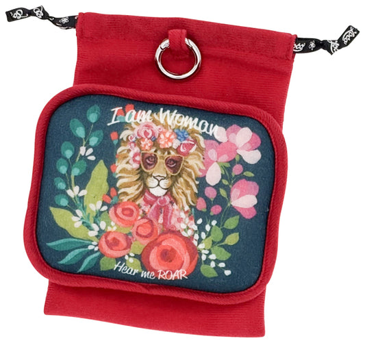 Hear Me Roar Scream Pouf – empowering emotional release scream pouf by Get So Loco