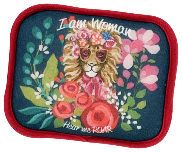 Hear Me Roar Scream Pouf