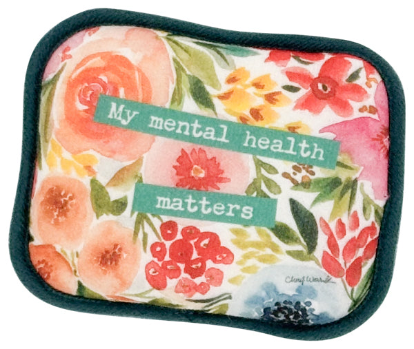 Mental Health Scream Pouf