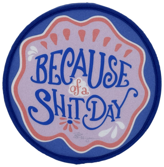 Shit Day Scream Pillow – noise cancelling scream pillow for stress relief by Get So Loco