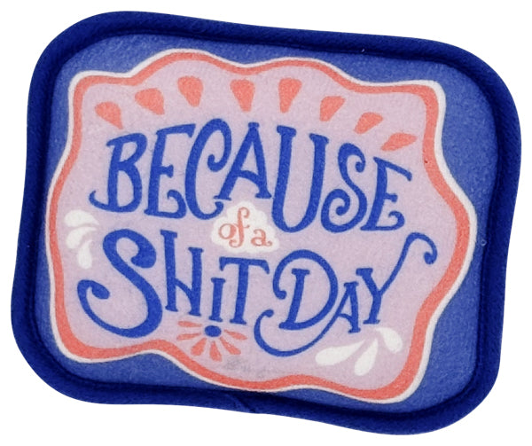 Shit Day Scream Pouf