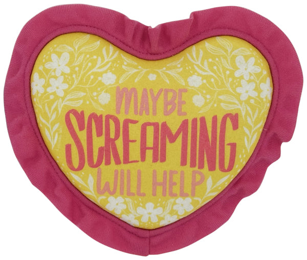 Will Help Scream Pillow | Stress Relief Gift | Get So Loco